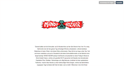Desktop Screenshot of mondobizarr.com
